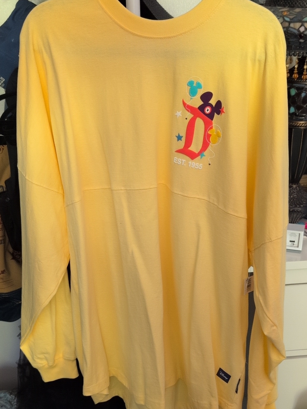 Disney Play In The Parks Yellow Spirit Jersey